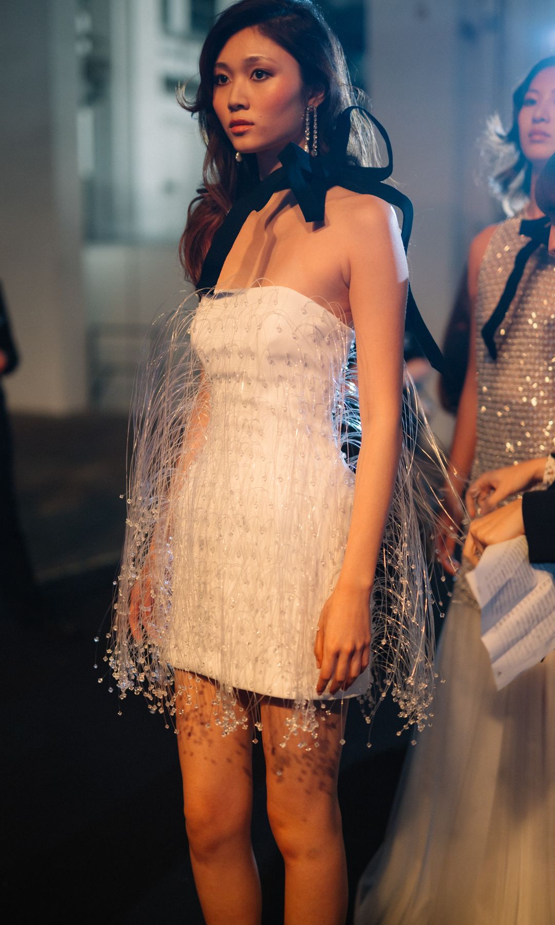 Backstage de Isabel Sanchís.