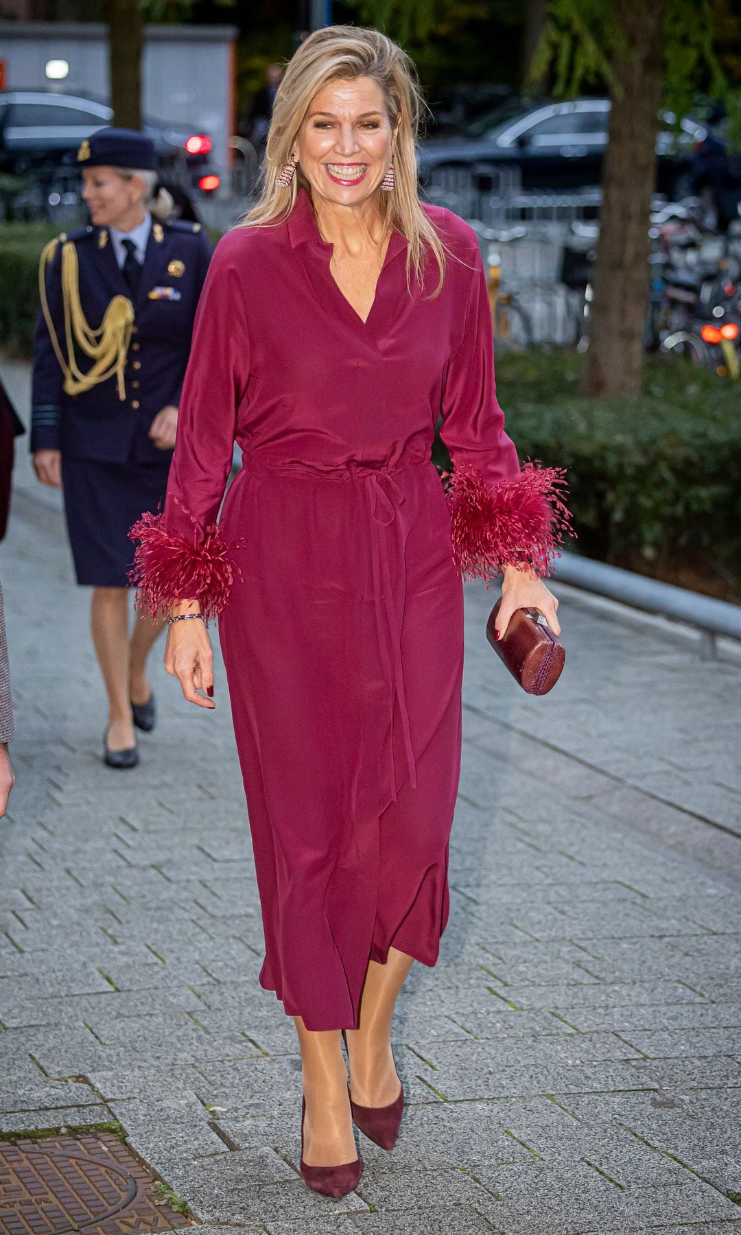 Queen Maxima of The Netherlands attends the King Willem 1 winners diner for entrepreurship on October 8, 2025