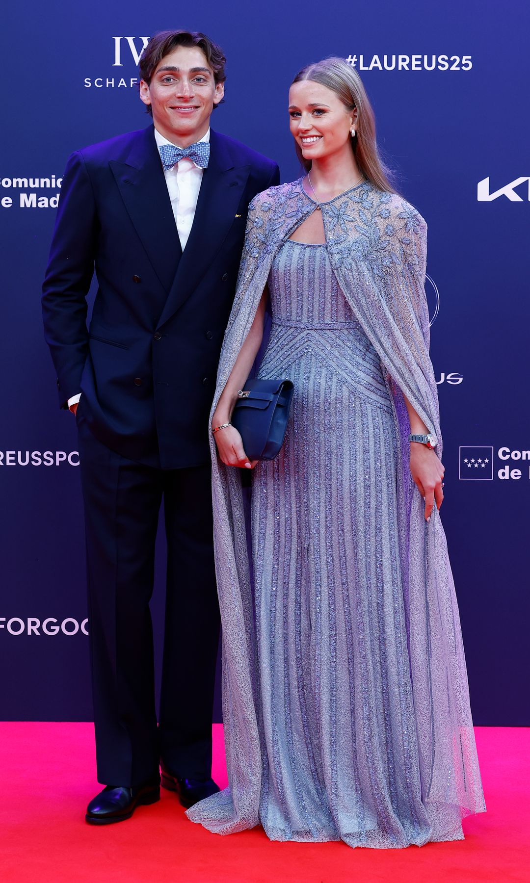Mondo Duplantis y Desiré Inglander en los Premios Laureus 2025