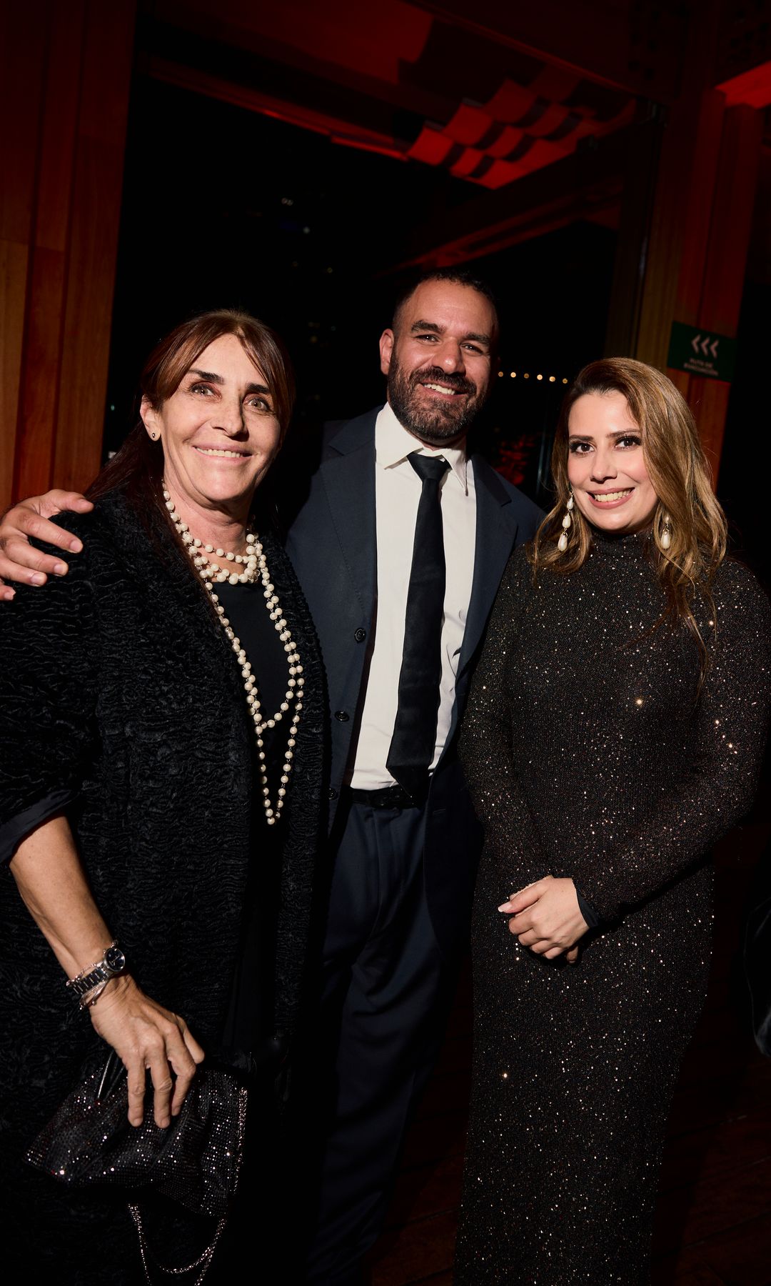 Francesca Tinghi, José Huerta y Celina Turrent