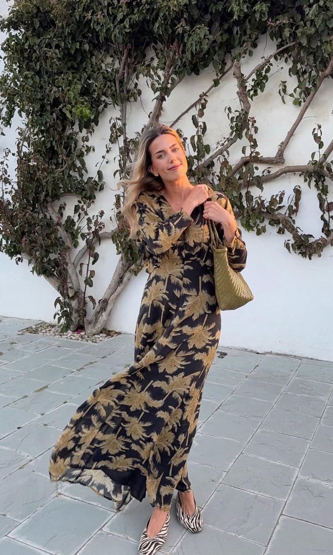 Rocio Millan con look de invitada