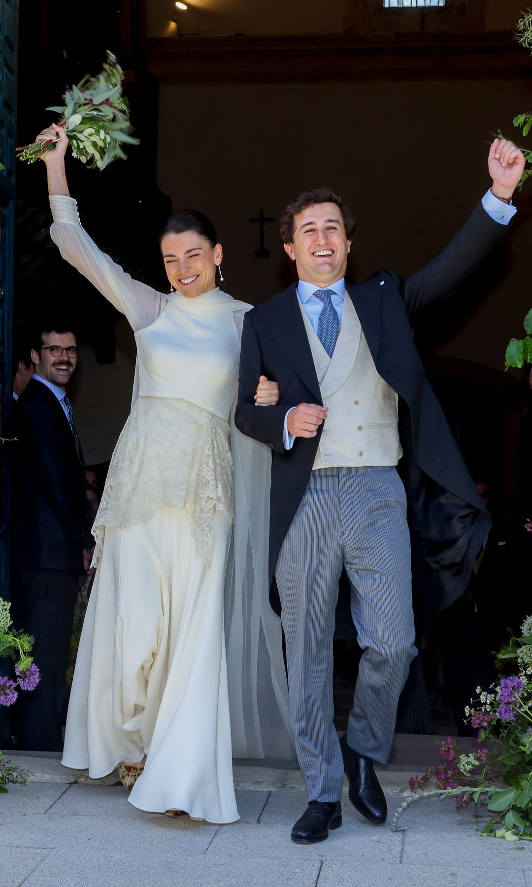 Boda de María Milans del Bosch Barroso y Juan Bosco Olalquiaga