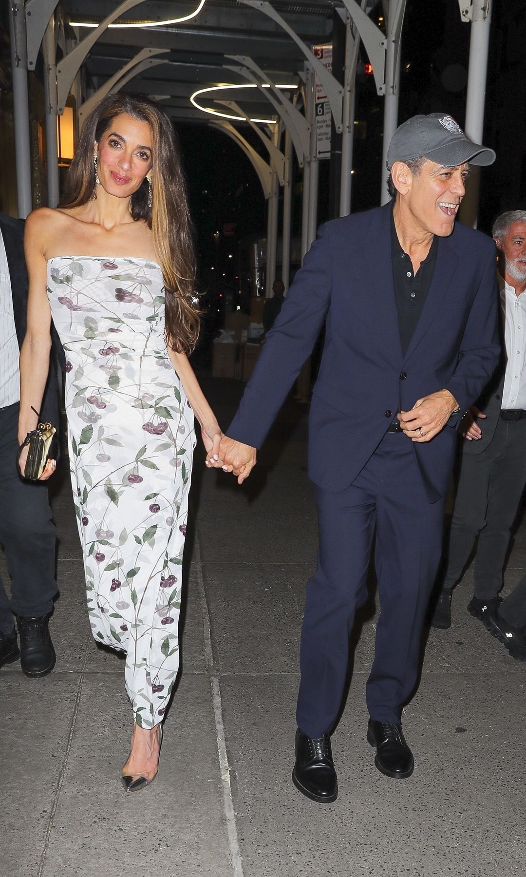 Los Clooney celebran su reencuentro en Nueva York.