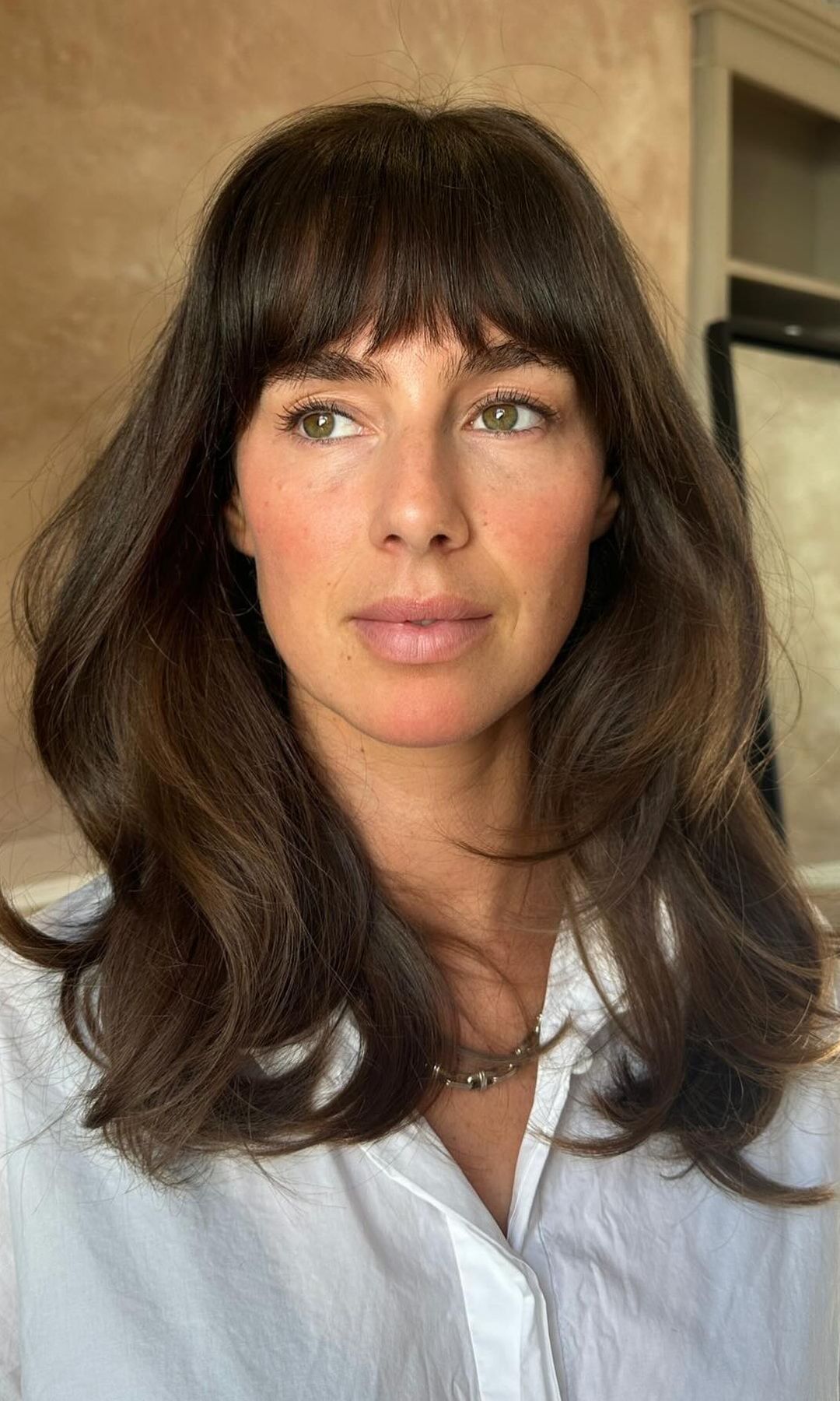Corte de pelo corazón shag