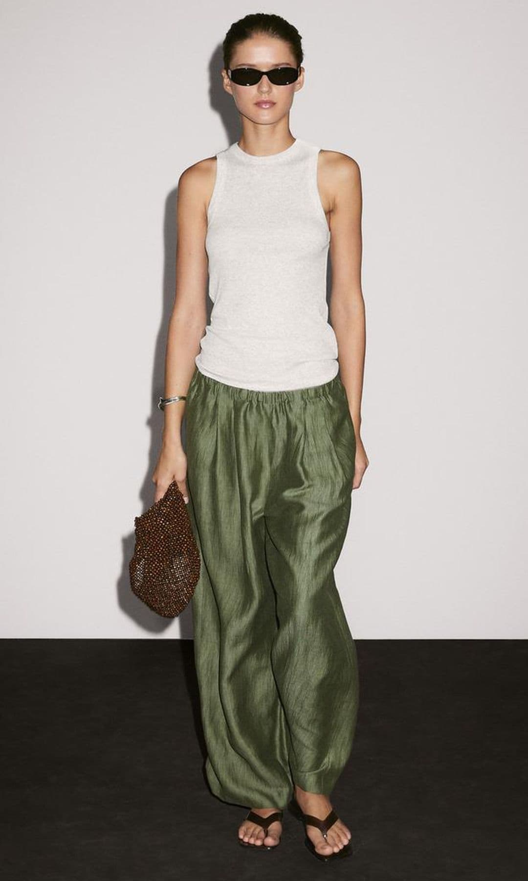 Pantalones de lino