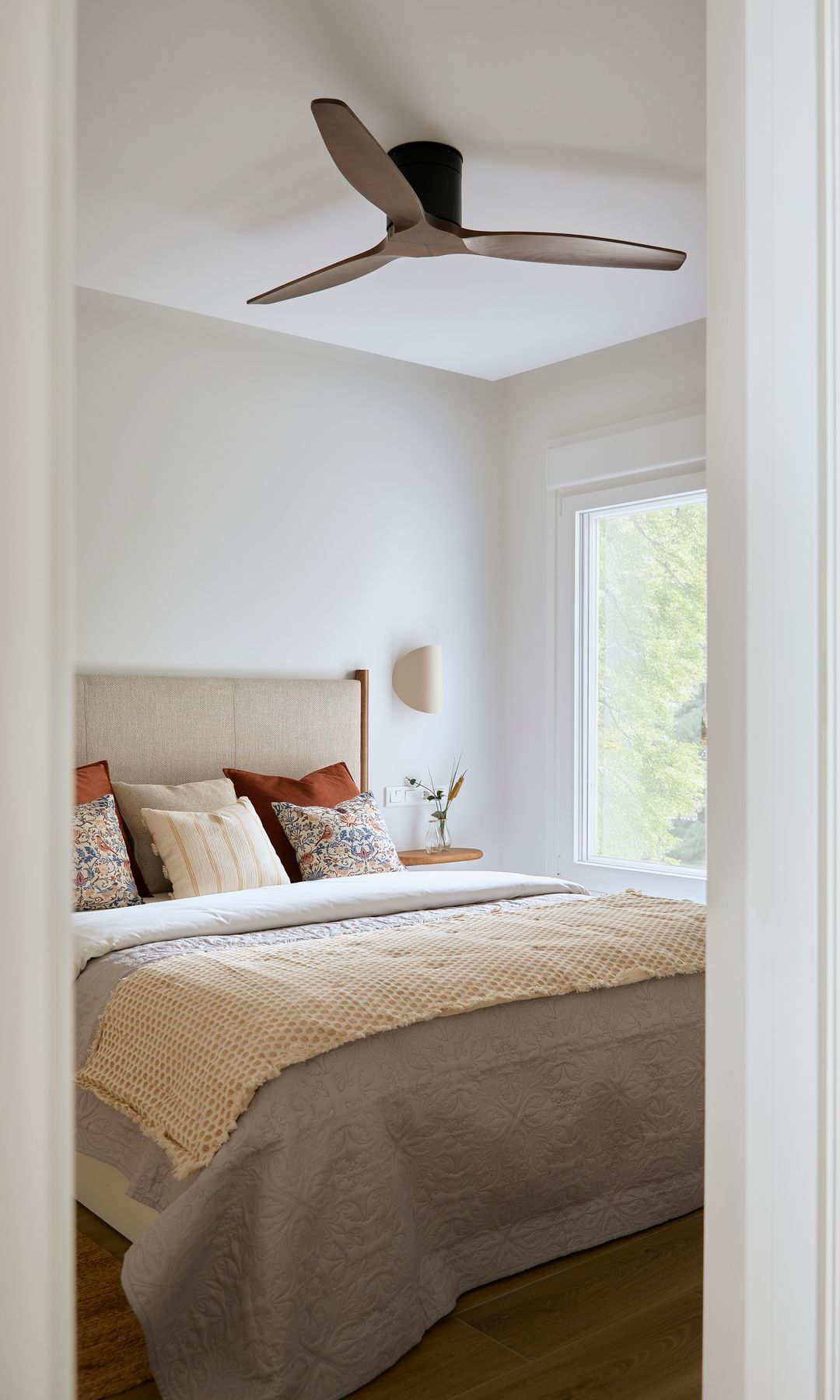 Dormitorio proyectado por Montse Morales