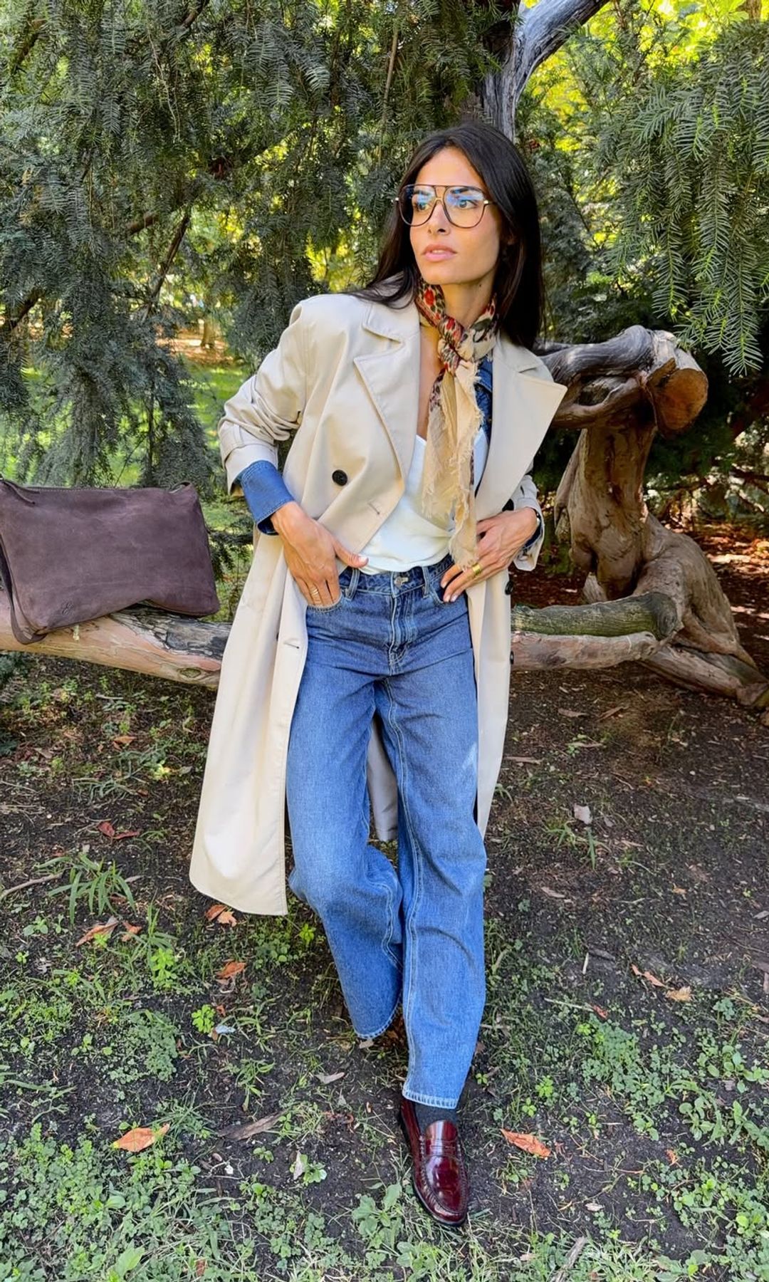 10 looks con gabardina que te salvarán en octubre cuando no sepas qué ponerte