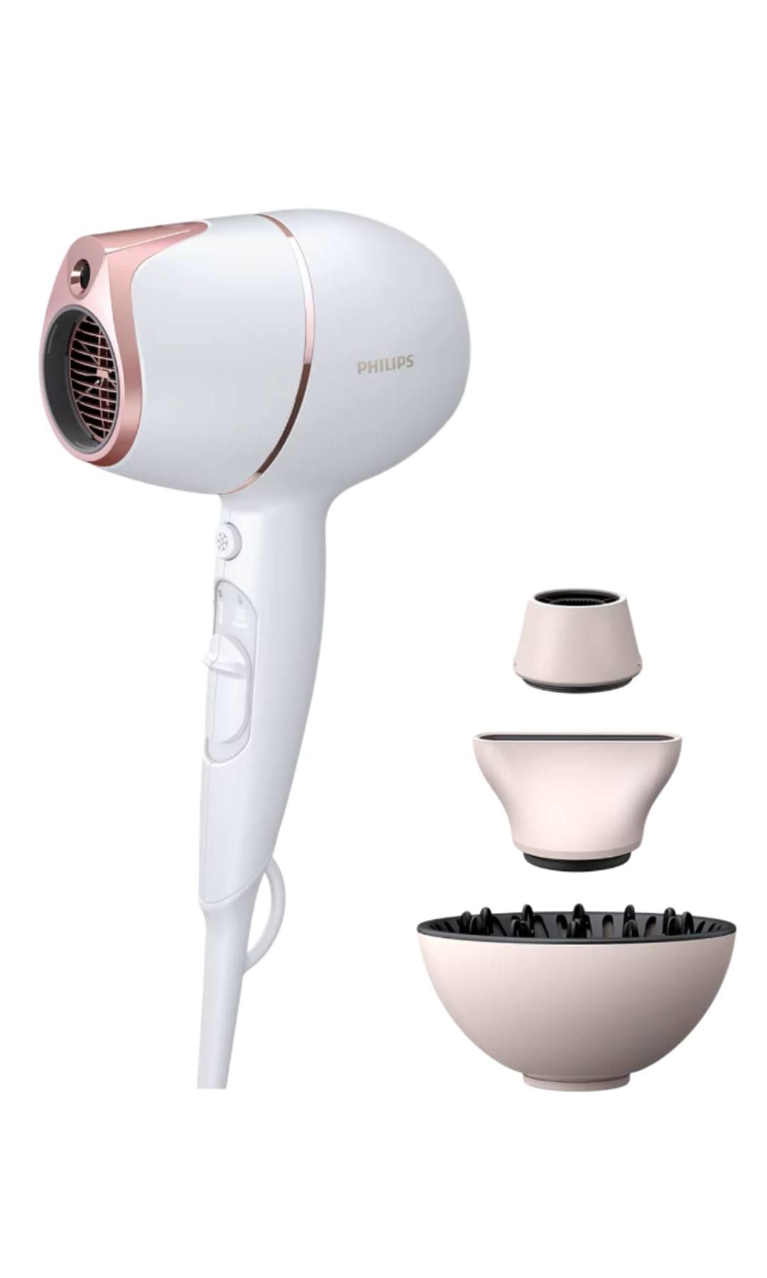 Prestige SenseIQ BHD628/00, mide la temperatura del cabello mediante un sensor infrarrojo y ajusta el calor durante el secado (125,99 €), Philips