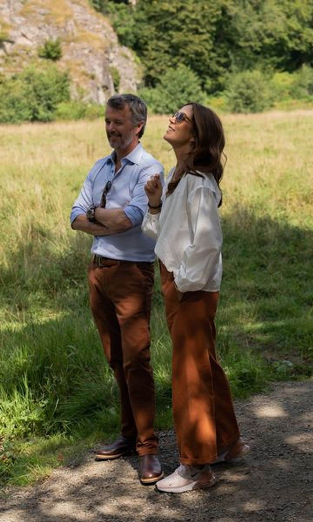 Federico y Mary de Dinamarca en Bornholm
