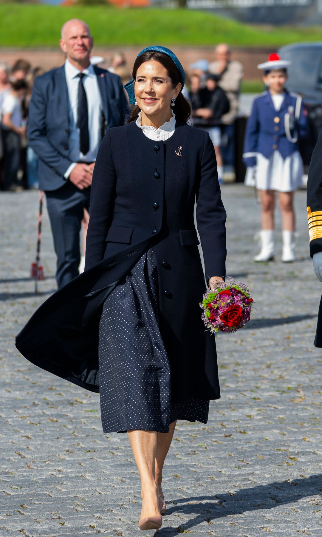 Así fue el look de Mary de Dinamarca.