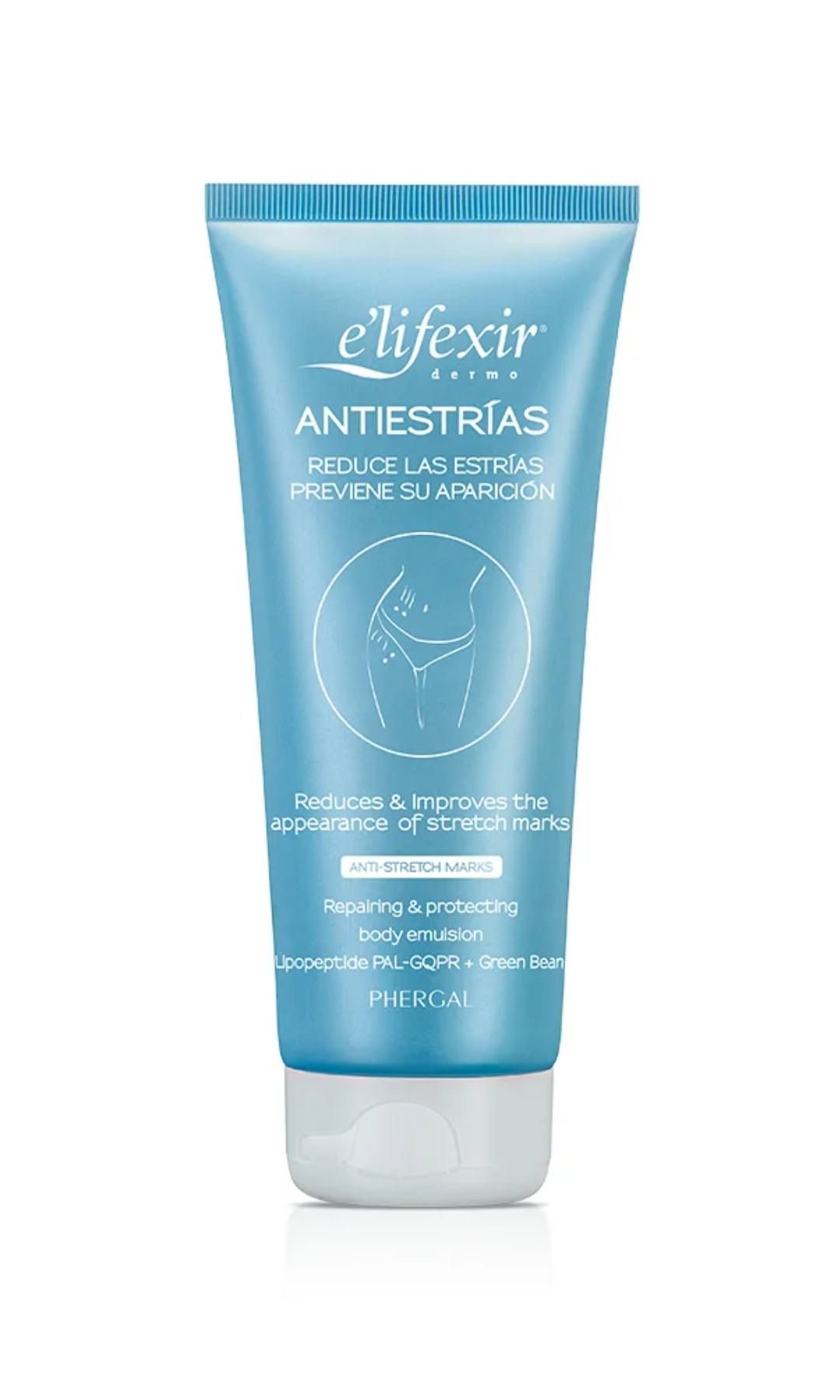 Crema Antiestrías: Emulsión ultra hidratante (16,34€), Elifexir