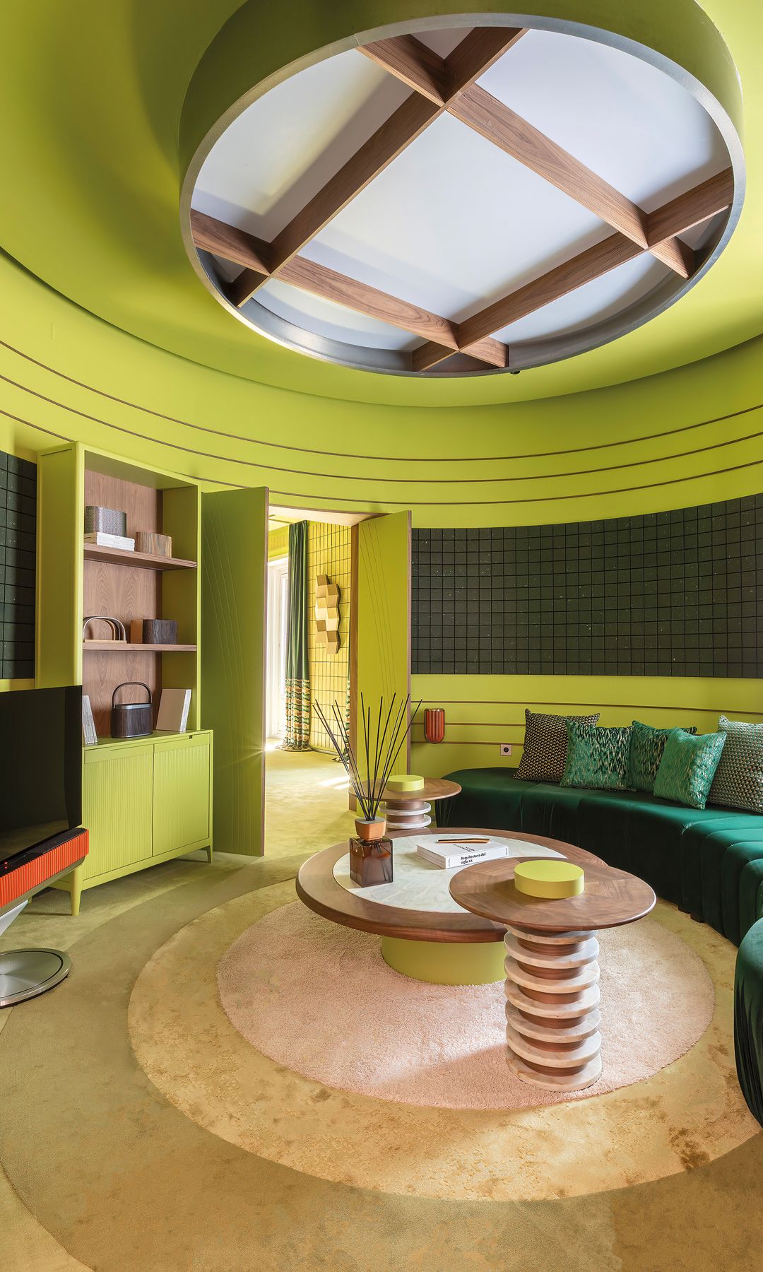 Salón con tecnología integrada