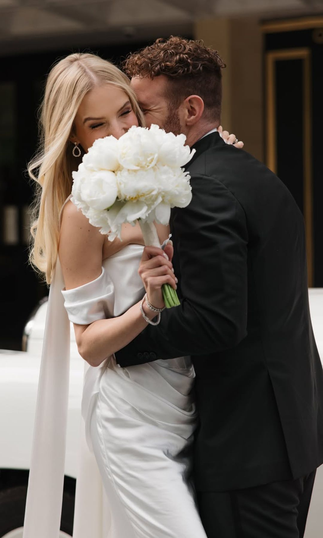 La boda civil de Leonie Hanne
