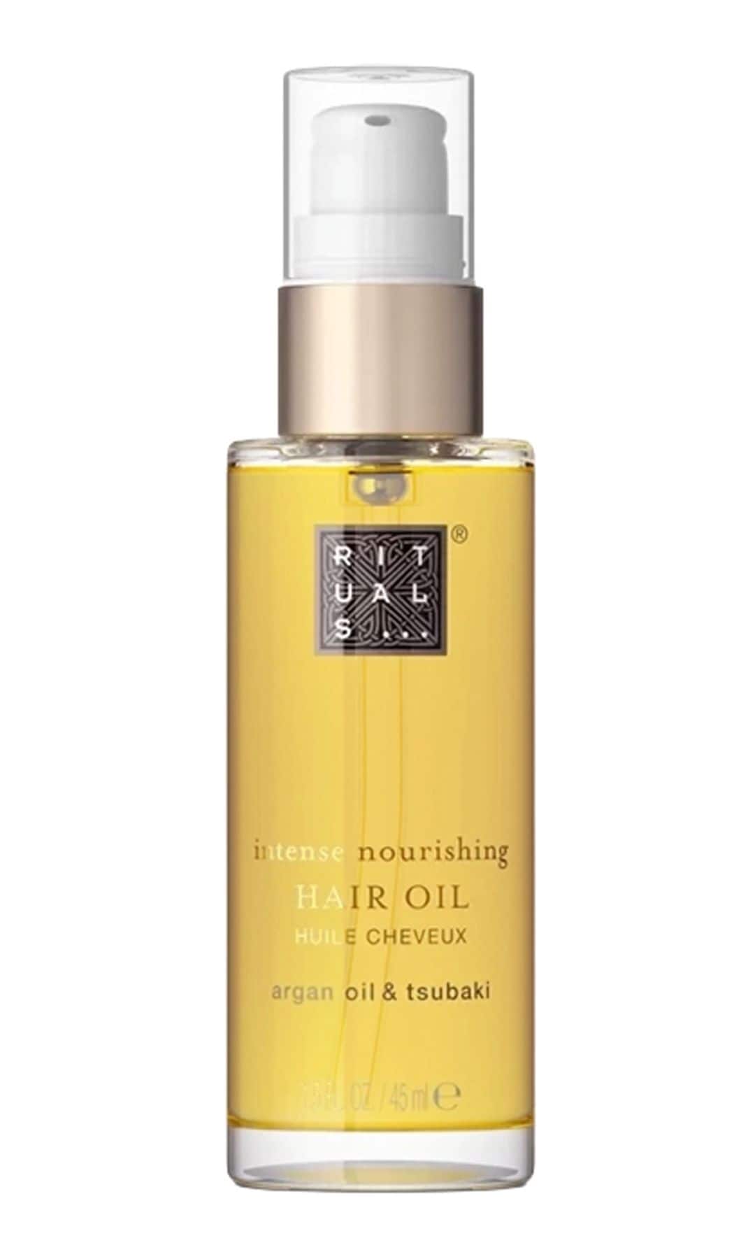 on aceite de argán, Hair Oil (15,90 €), de Rituals