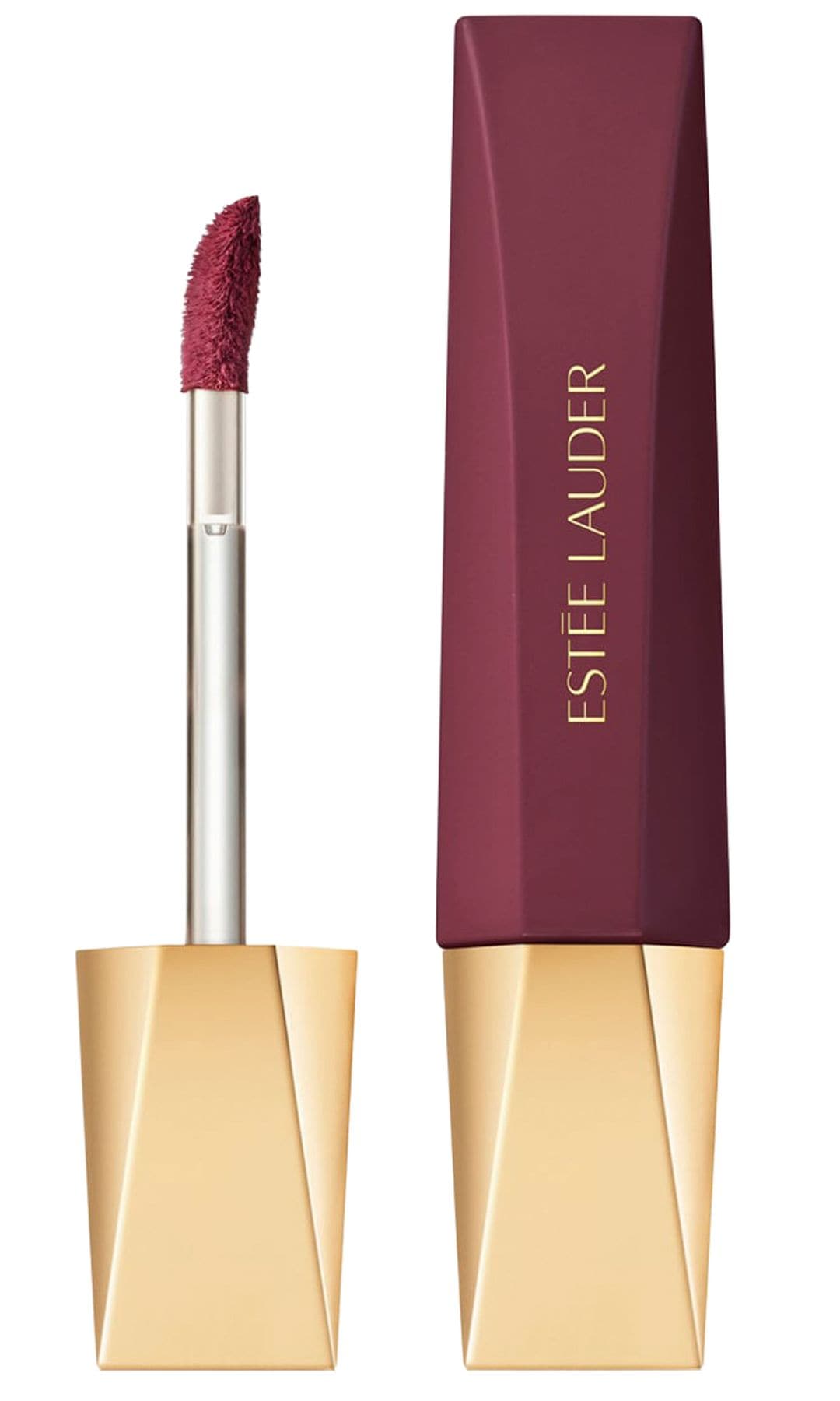  Alta fijación: Pure Color Lip Mousse en tono 930 (44 €), de Estée Lauder