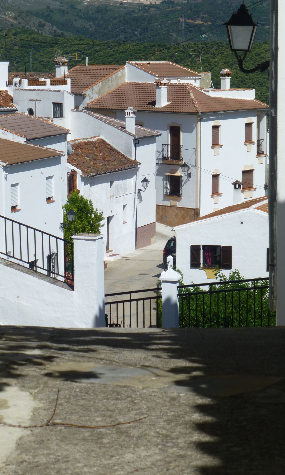 Pueblo de Cartijima en el valle del Genal, Málaga