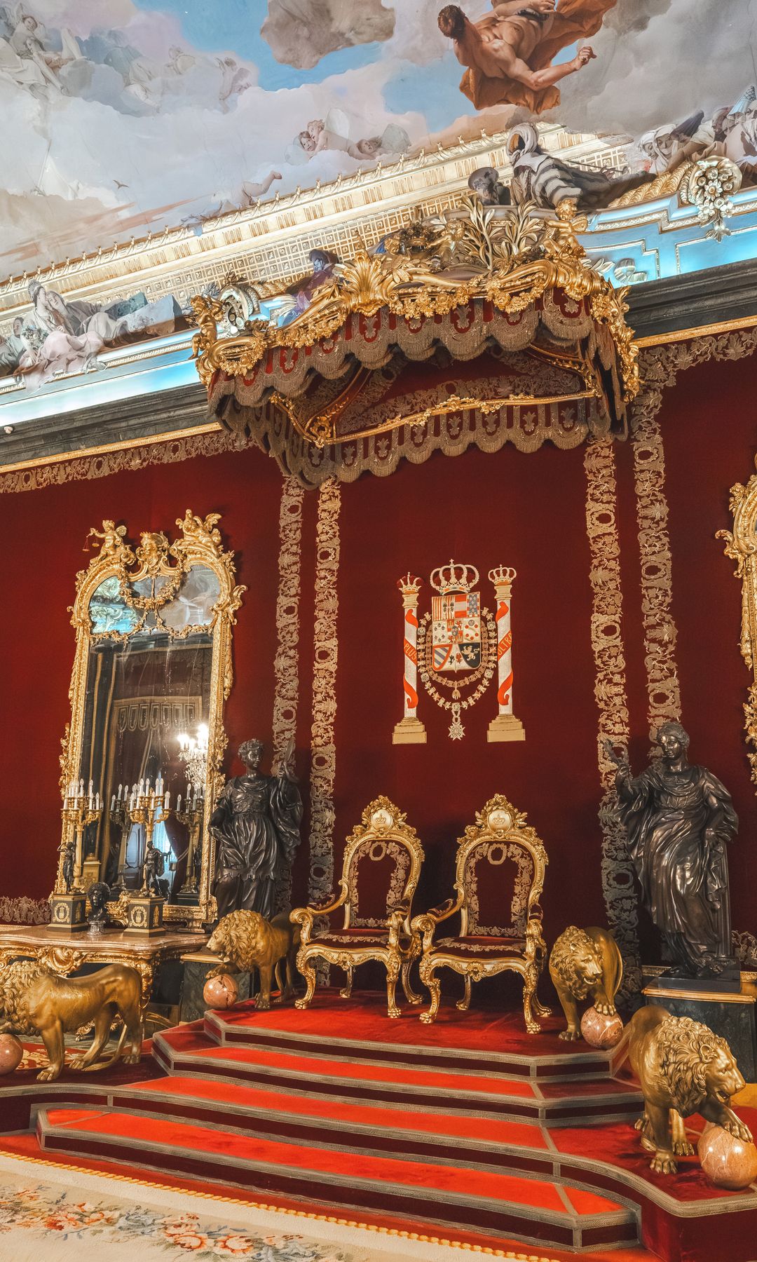 Salón del Trono, Palacio Real, Madrid