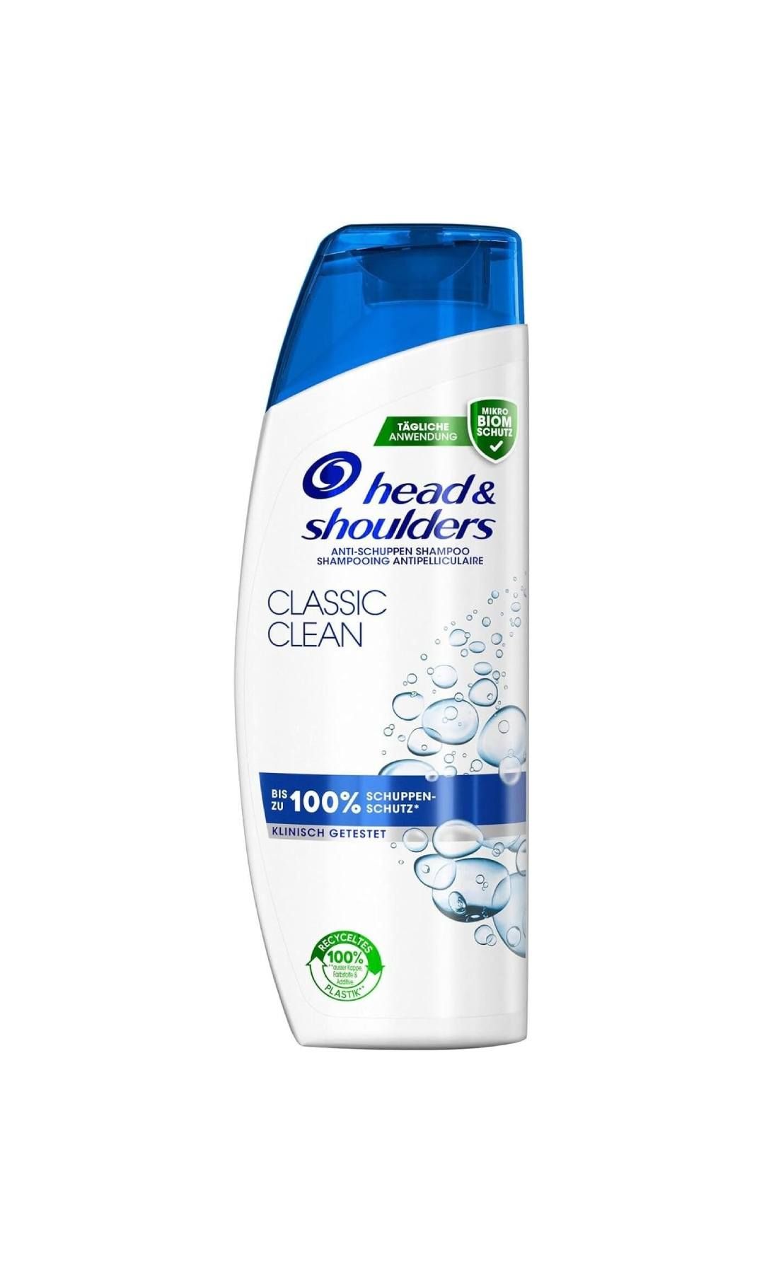 Champú anticaspa Classic Clean (21€), Head & Shoulders