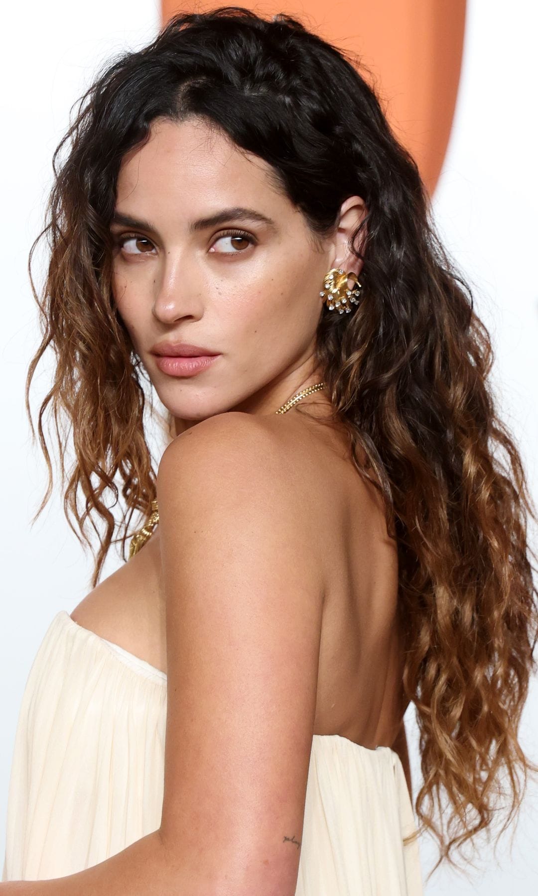 BEVERLY HILLS, CALIFORNIA - MARCH 02: Adria Arjona attends the 2025 Vanity Fair Oscar Party Hosted By Radhika Jones at Wallis Annenberg Center for the Performing Arts on March 02, 2025 in Beverly Hills, California.  (Photo by Daniele Venturelli/Getty Images)