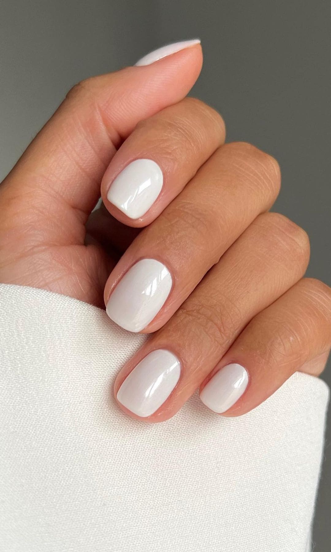 Manicura blanca