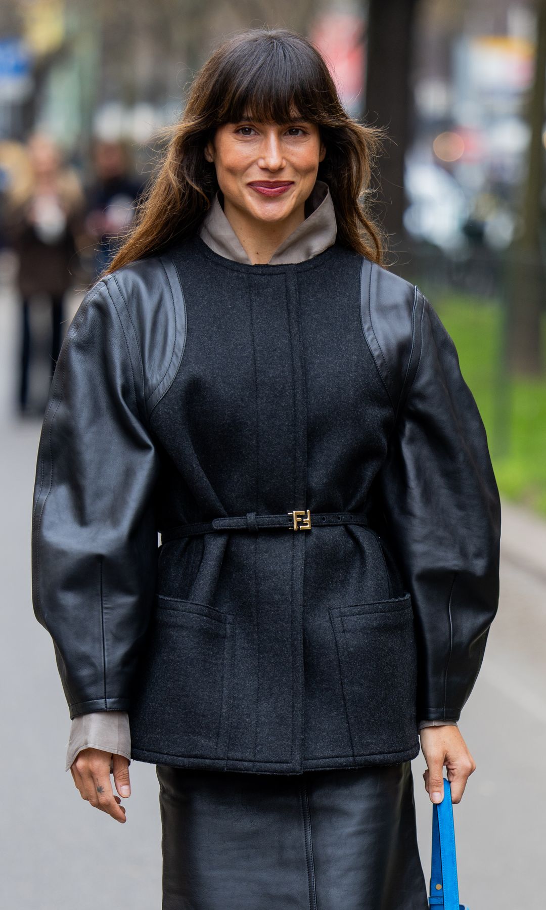 Belén Hostalet en Milan Fashion Week
