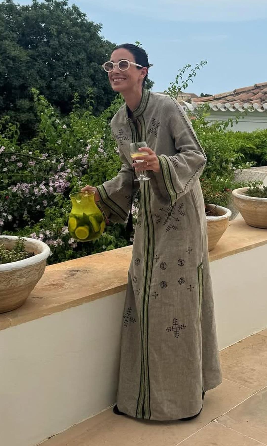 Sassa de Osma posa al más puro estilo 'Mamma Mia!' en su idílica escapada a la islas griegas