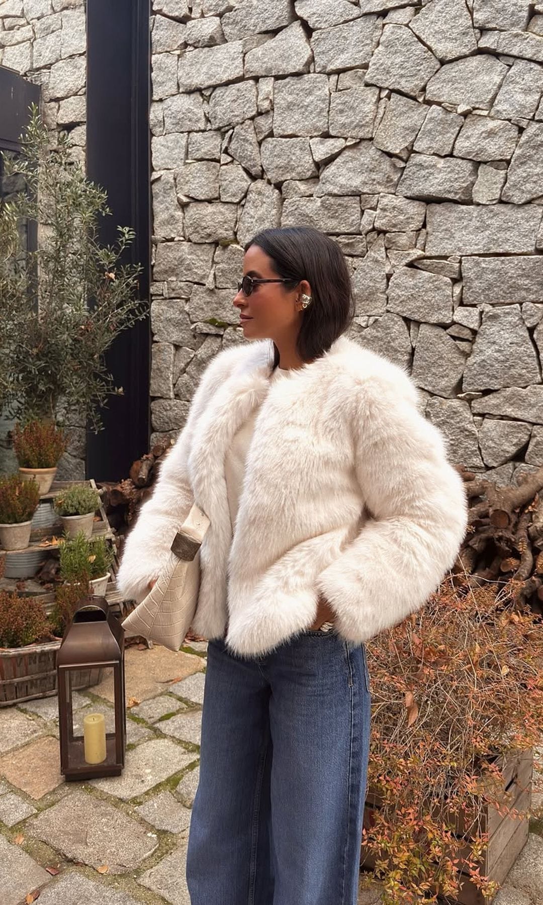 María F Rubíes look con vaqueros