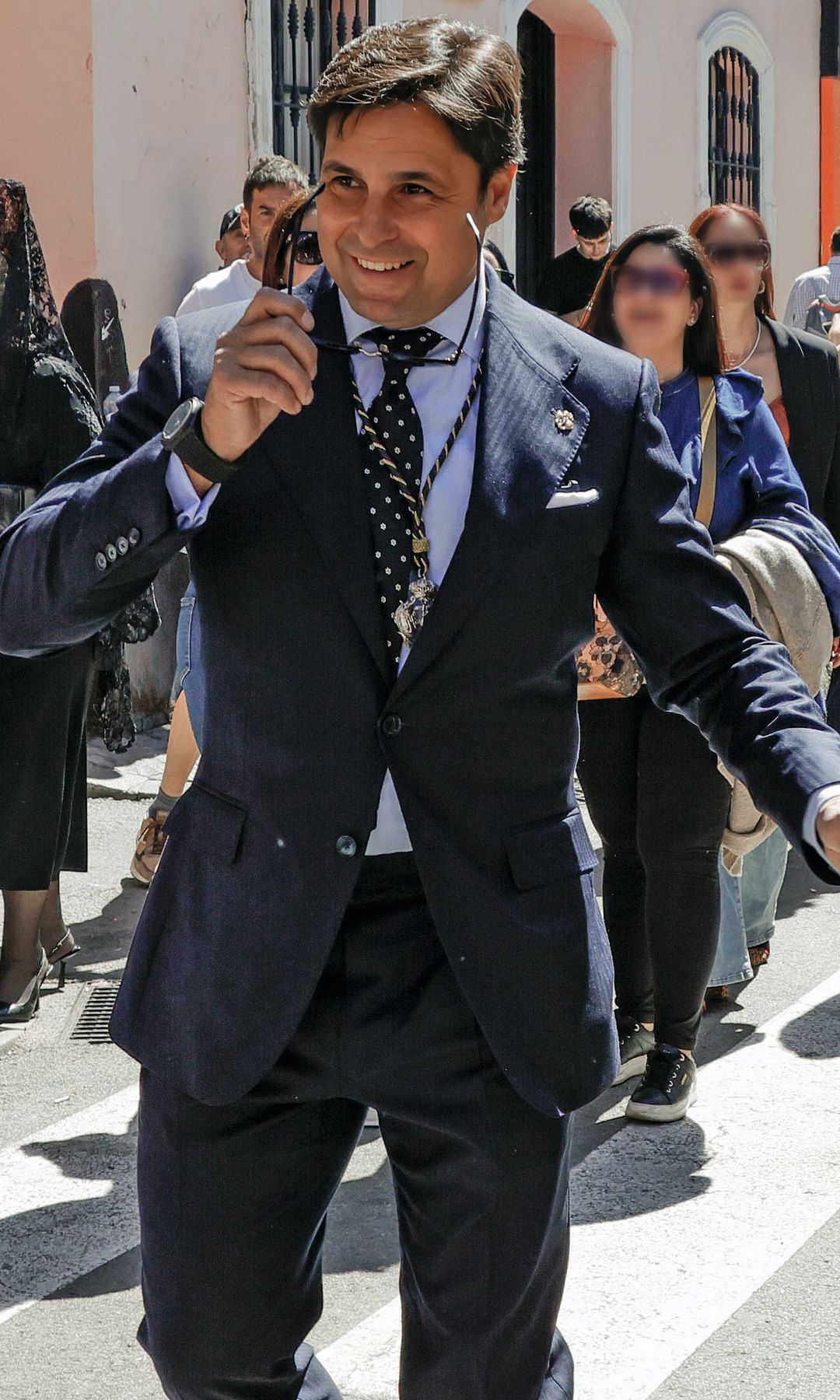 Francisco Rivera en la Semana Santa de Sevilla