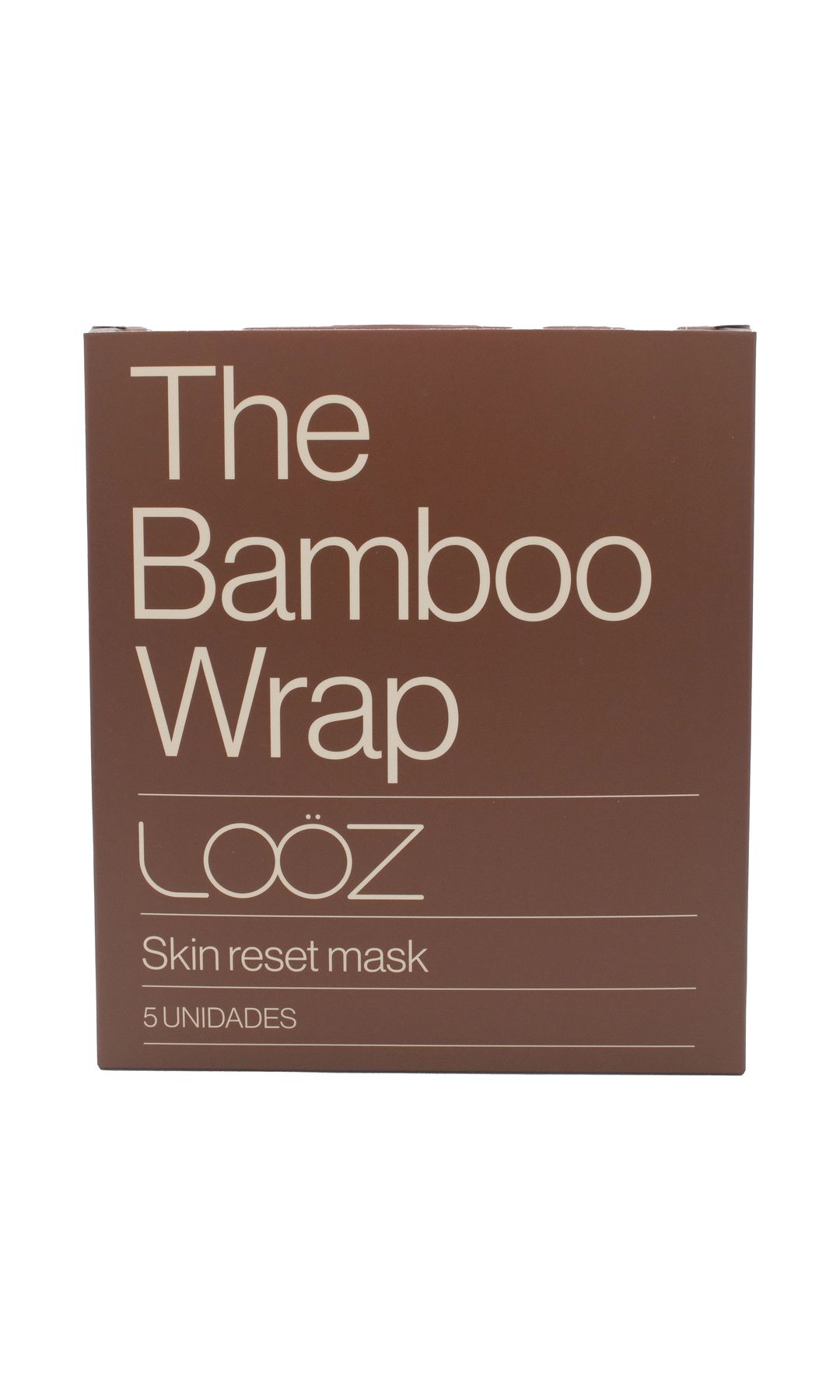 Mascarilla facial calmante y revitalizante 'The Bamboo Wrap' (40,41 €/5 unidades), de Loöz Skin