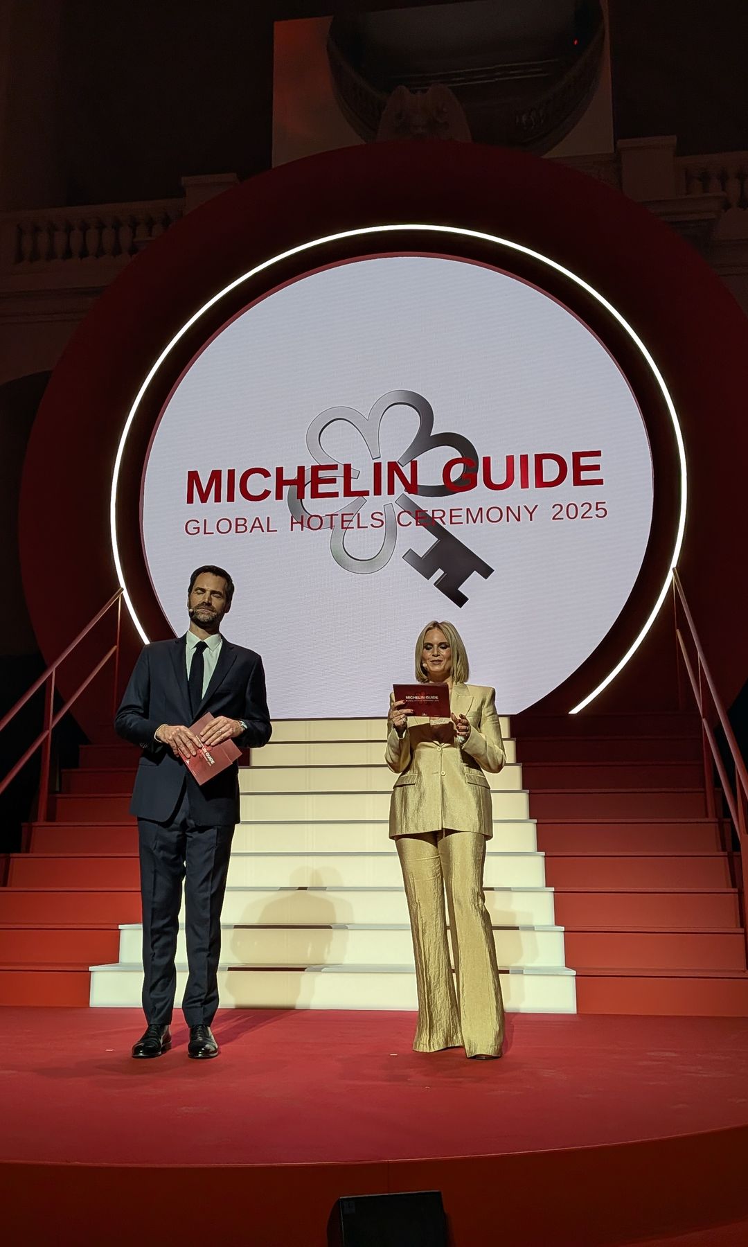 Gala de los premios globales de Michelin Key 2025 celebrada el 8 de octubre en París