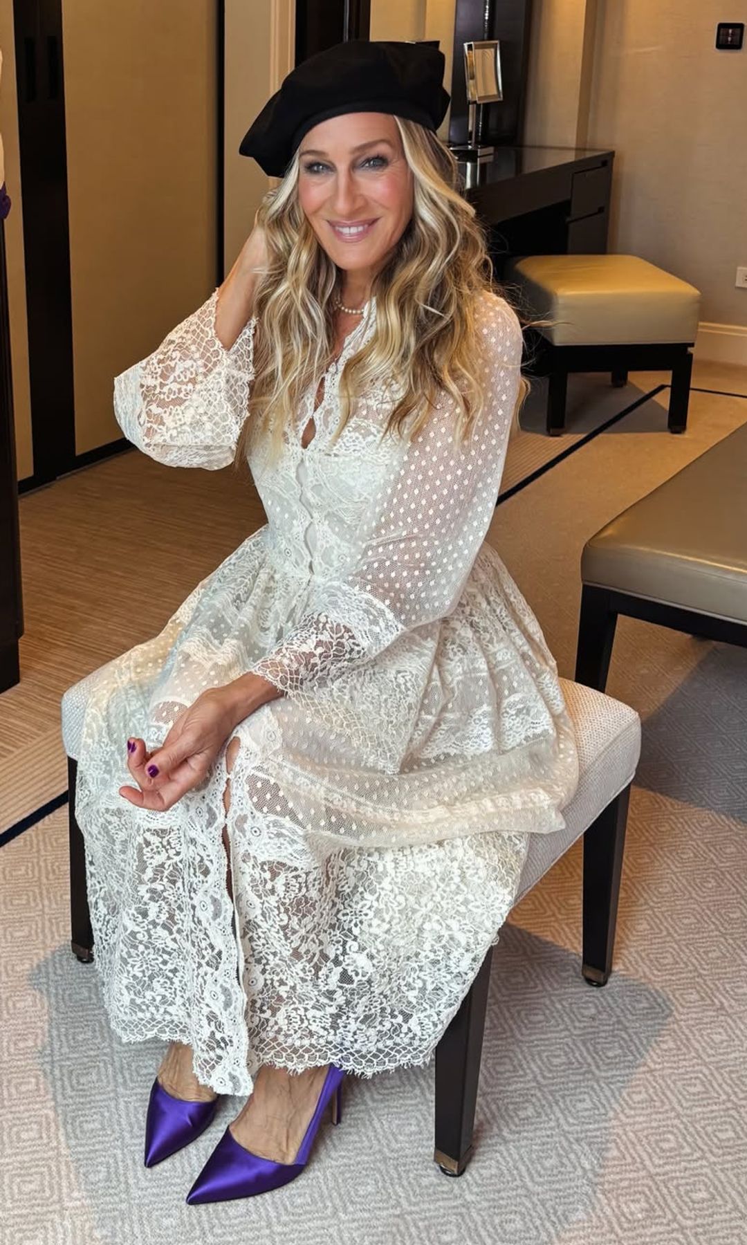 Sarah Jessica Parker en su graduación