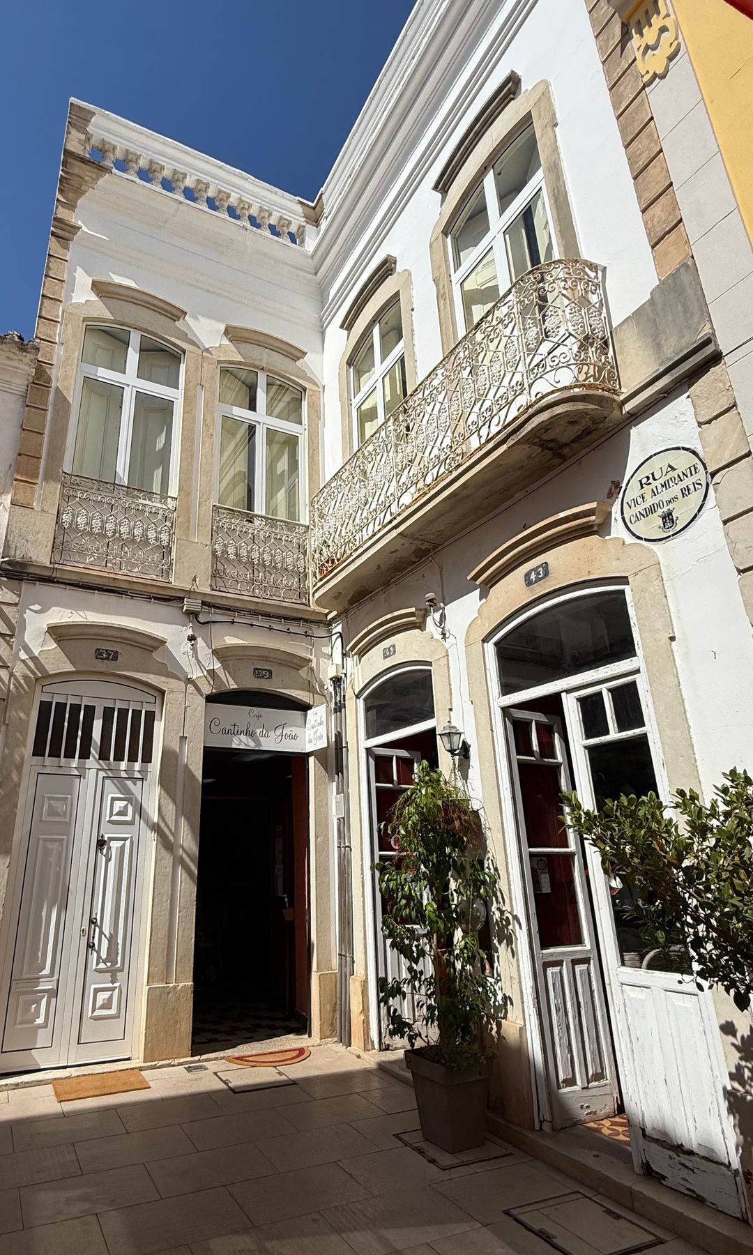 Calles del centro histórico de Loulé, Portugal