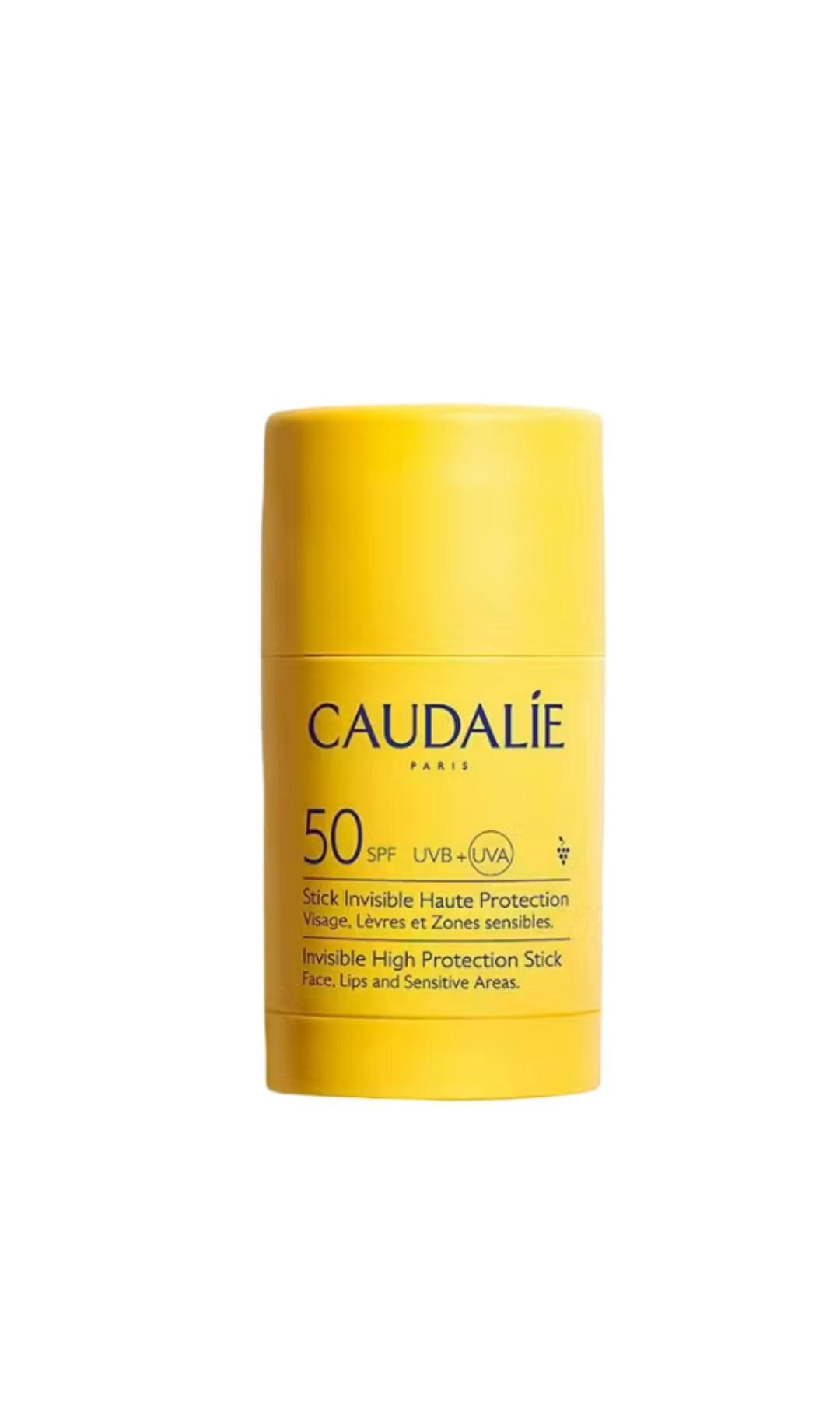 Stick Solar Invisible de Alta Protección SPF50 (21,90€), Caudalie