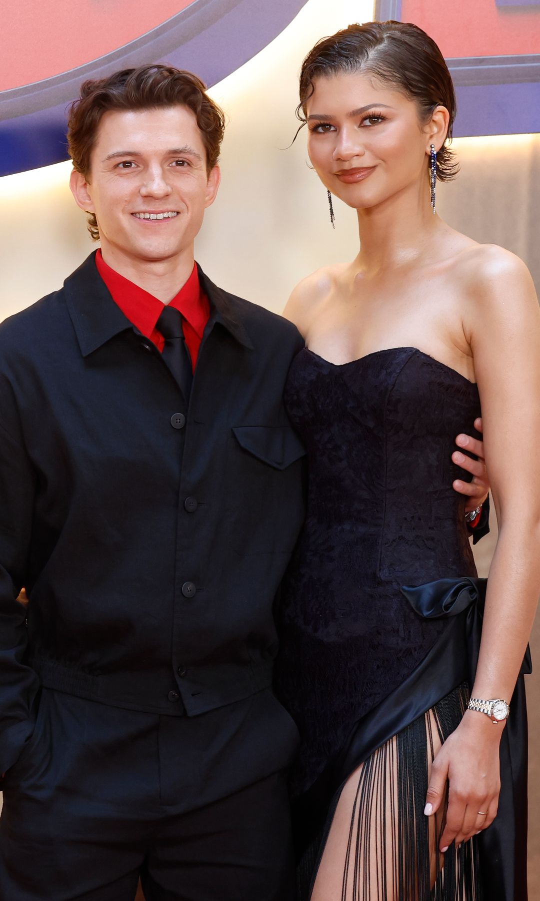 ZENDAYA Y TOM HOLLAND EN MADRID PARA LA PREMIER DE LA NUEVA PELÍCULA DEL UNIVERSO SPIDERMAN