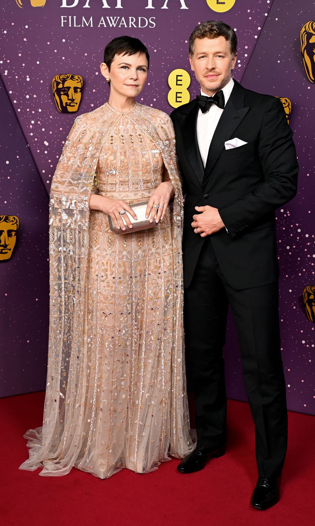 Ginnifer Goodwin y Josh Dallas en un 'photocall'