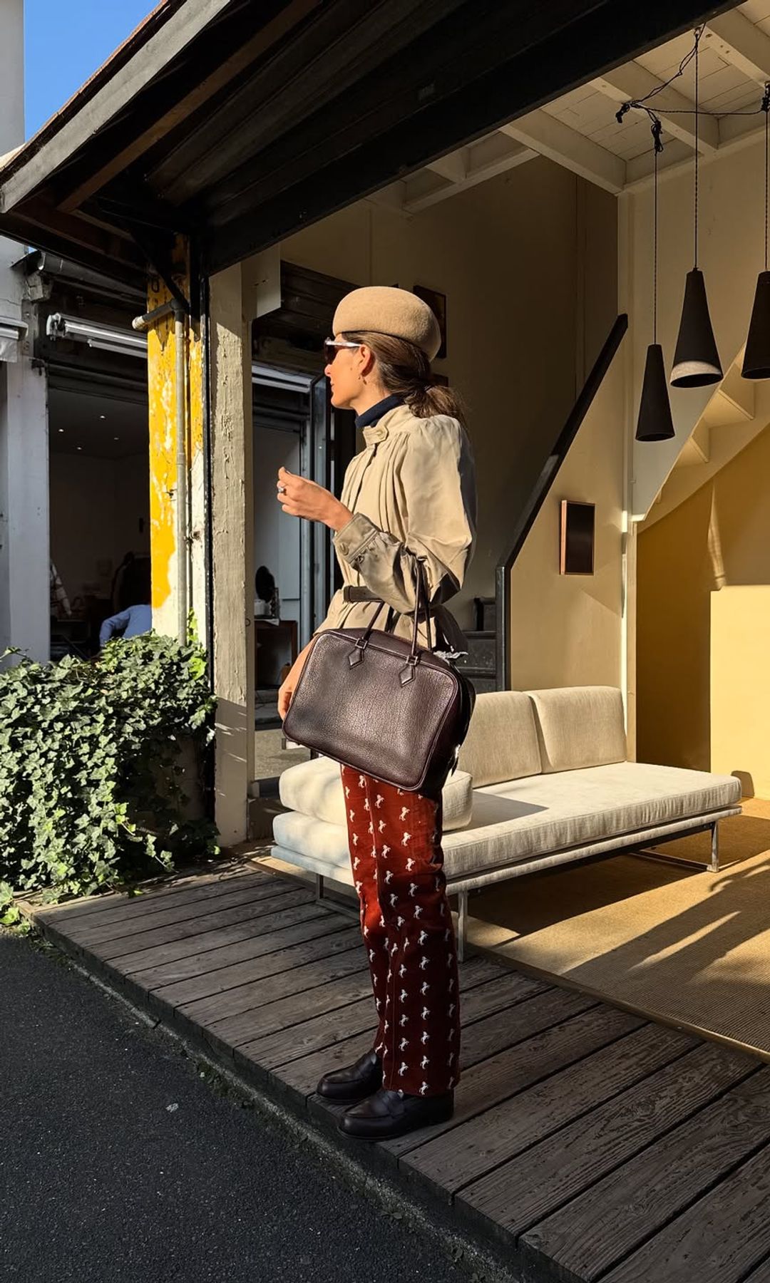 5 looks de María de la Orden con mocasines para ir elegante, cómoda y con mucho estilo este otoño