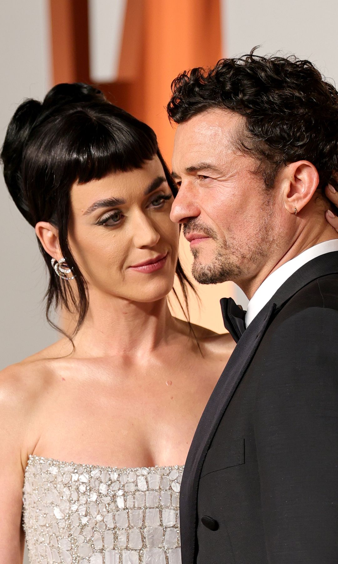 Katy Perry y Orlando Bloom en marzo de 2025