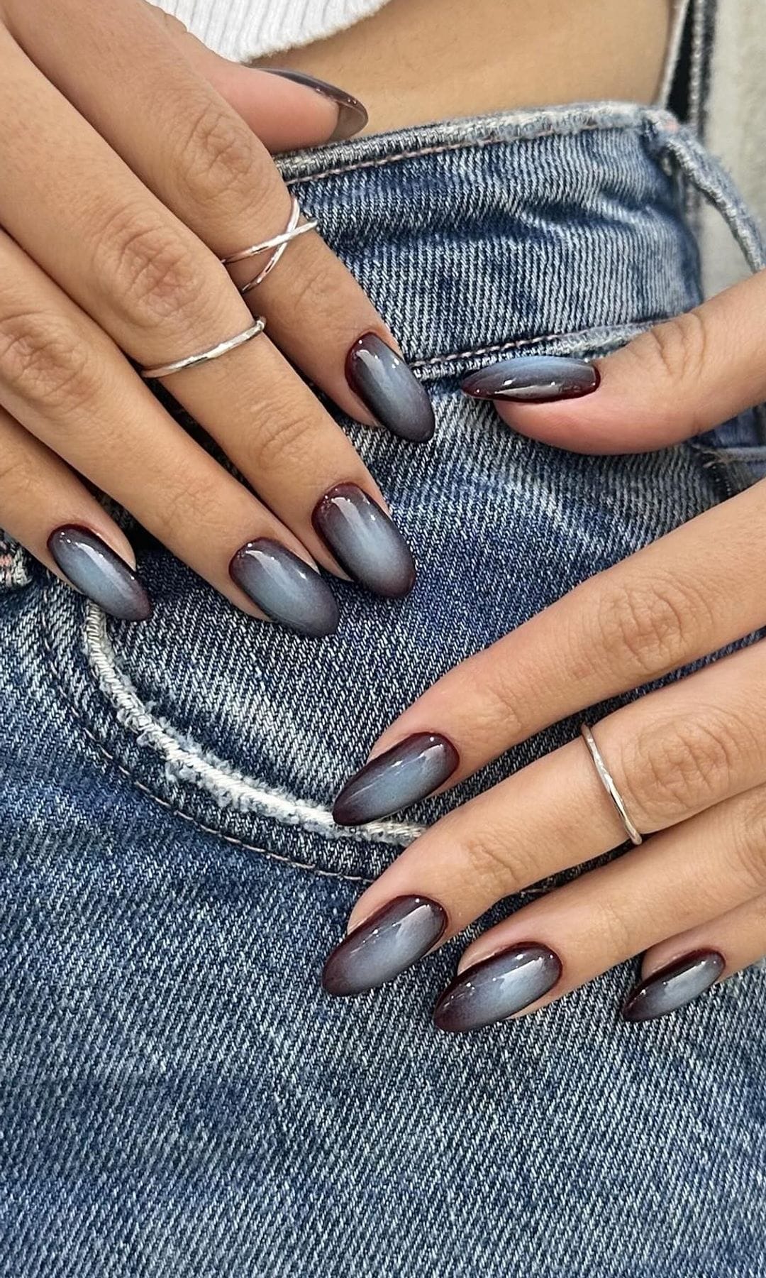 Manicura efecto aura