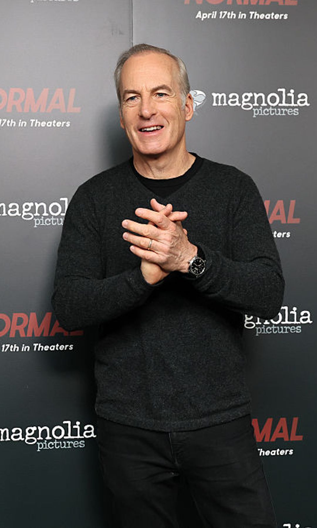 Bob Odenkirk en la premier de 'Normal' en New York
