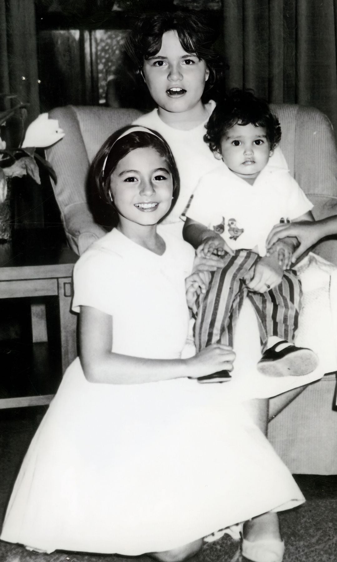Imagen de su álbum, de niña