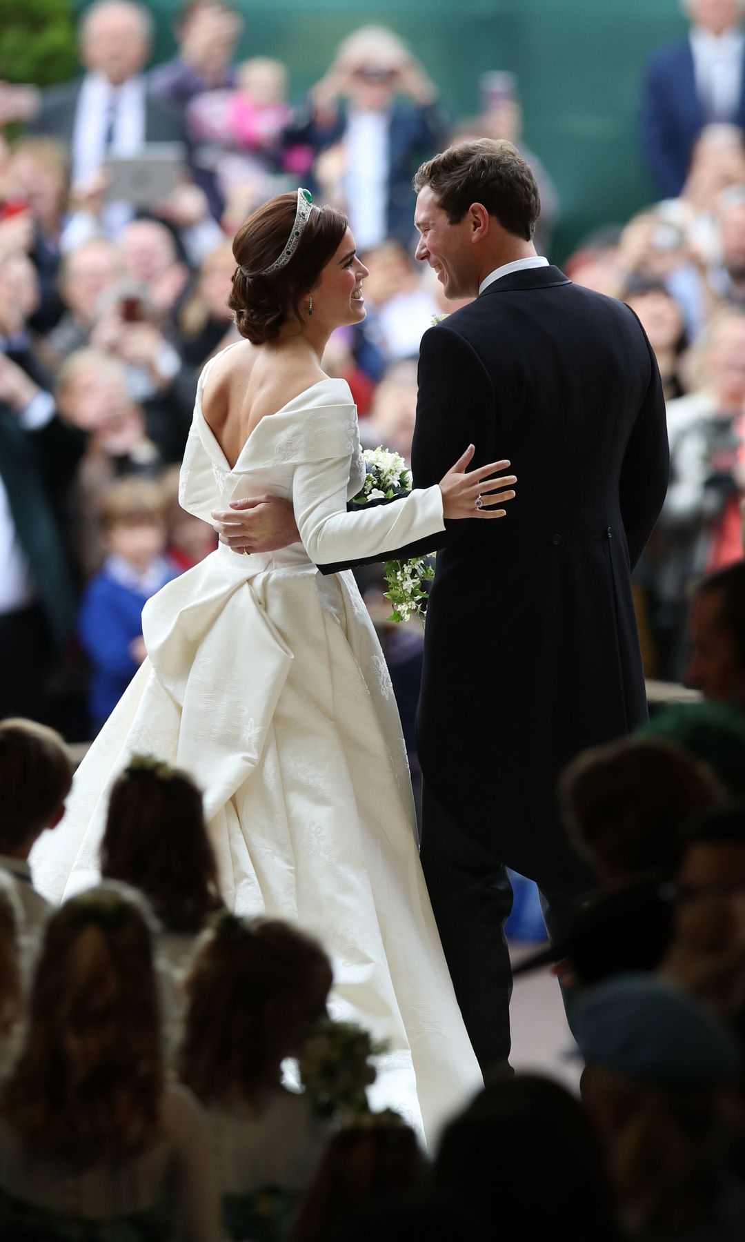Boda de Eugenia de York y Jack Brooksbank vestido de novia