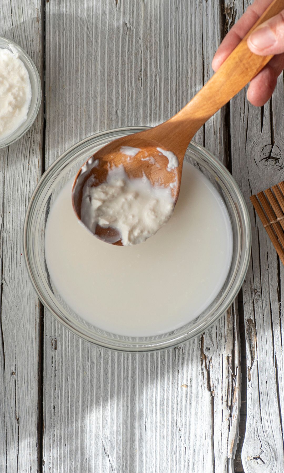 Preparación del auténtico kéfir