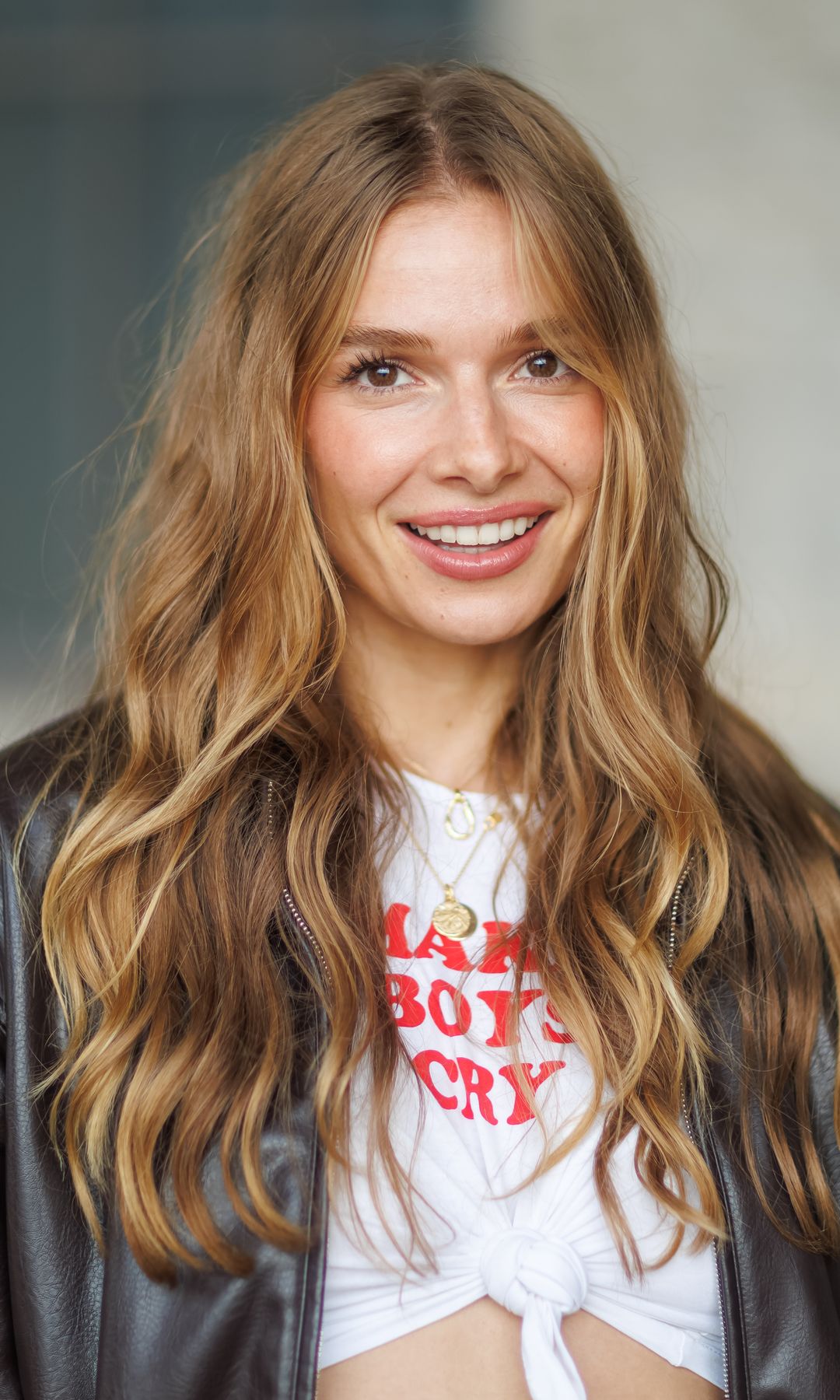 BERLIN, GERMANY - JULY 19: Lola Weippert attends Lollapalooza Berlin at Olympiapark on July 19, 2026 in Berlin, Germany