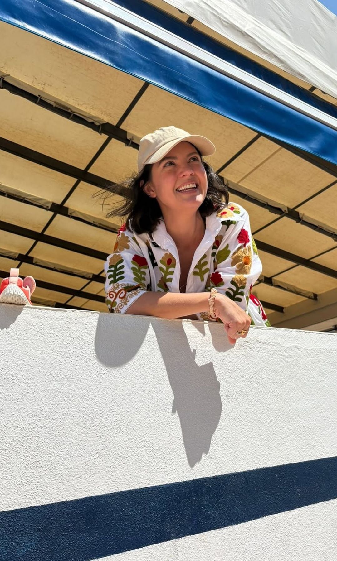 Isabelle Junot en Cantabria durante este verano, vacaciones en el norte junto a la familia