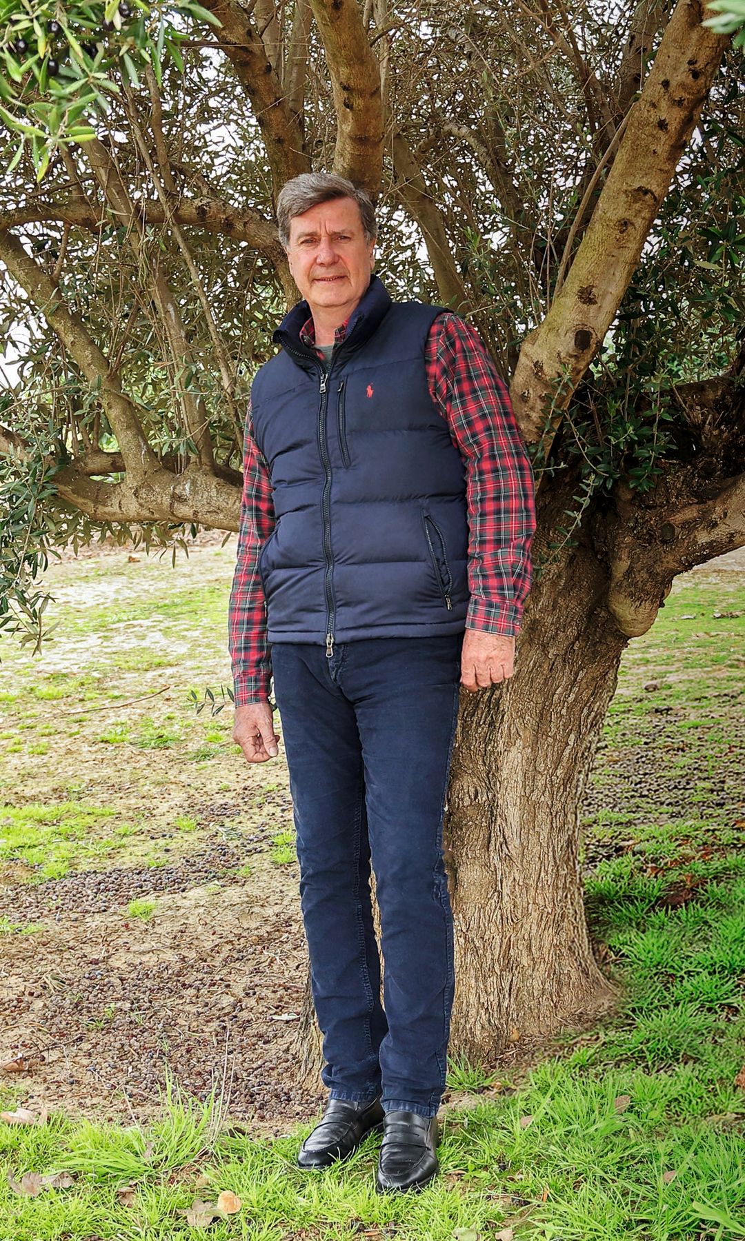 Cayetano Martínez de Irujo en su finca, 'Las Arroyuelas' 