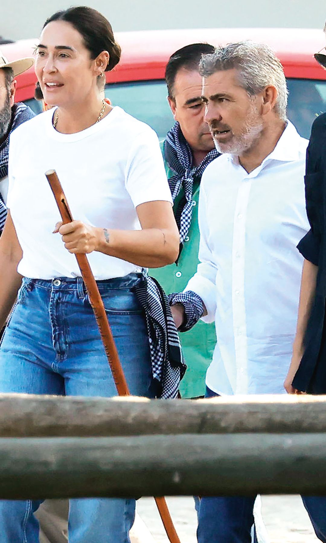 Imágenes de Vicky con Javier Cabrera