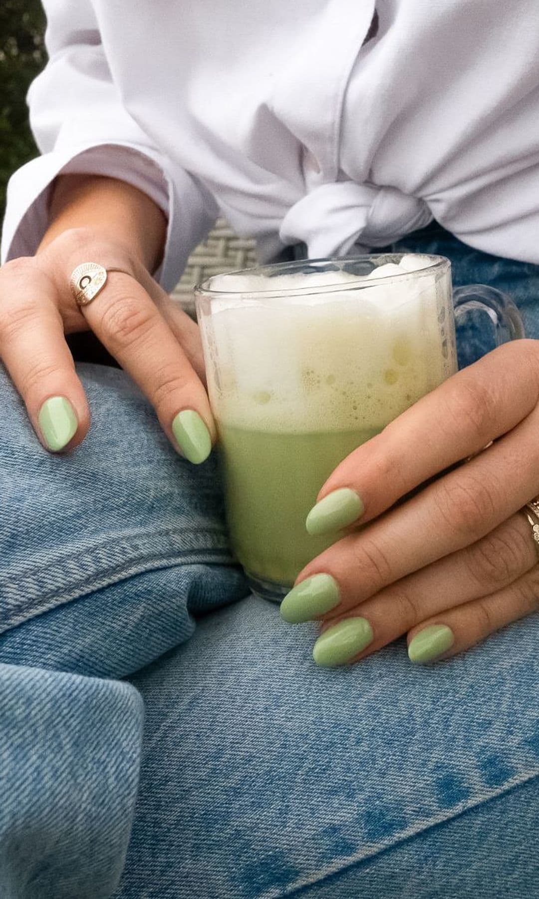 Manicura verde