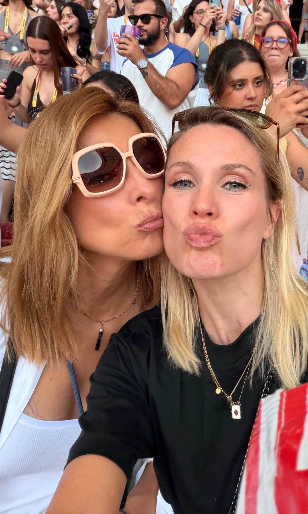 Un 'selfie' de Barneda y Pascalle