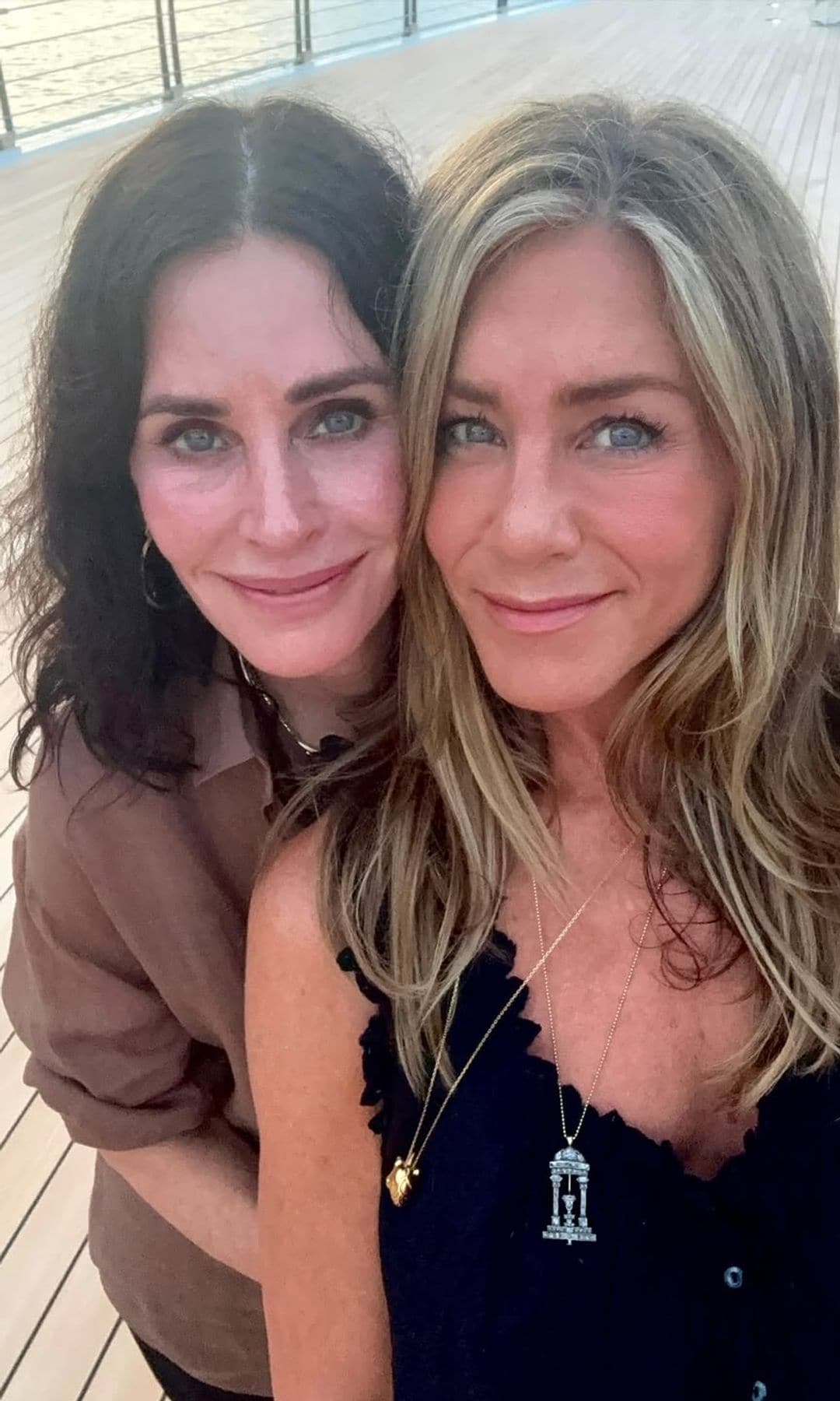 Jennifer Aniston y Courteney Cox