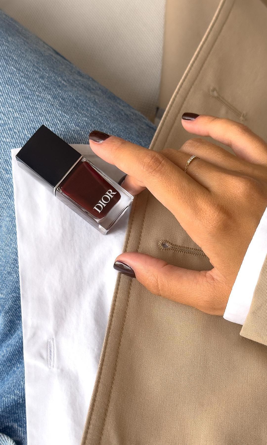 Manicura burdeos